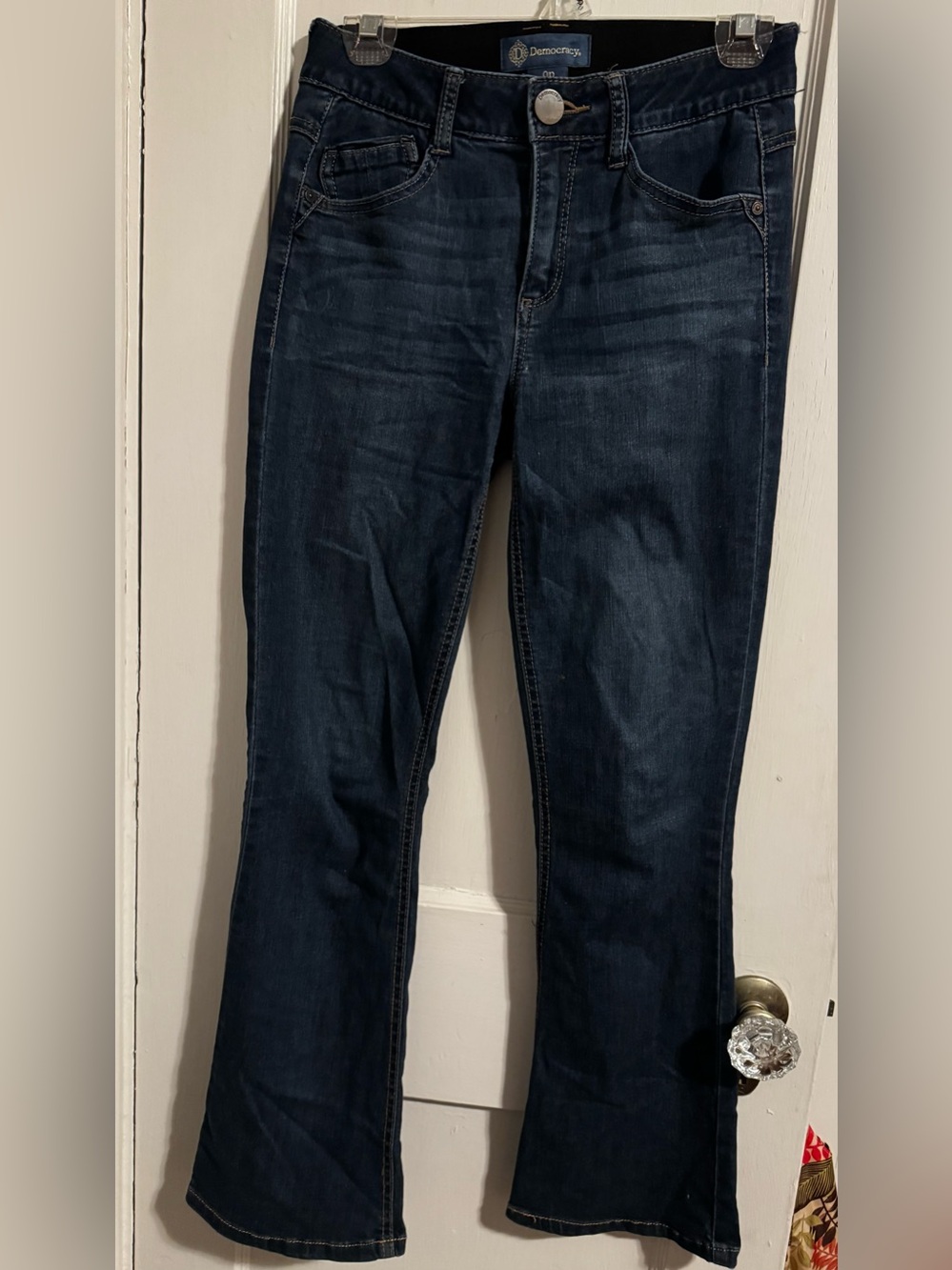 Democracy Women's Dark Blue Bootcut Jeans